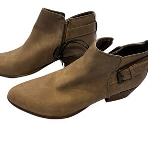 Esprit Women’s Taupe Ankle Booties Size 8.5